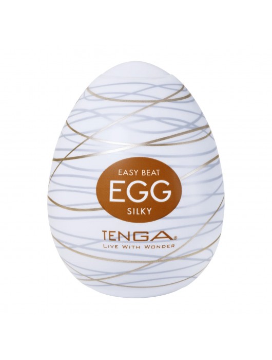 Мастурбатор-яйцо Tenga Egg Silky - Tenga - в Новокузнецке купить с доставкой