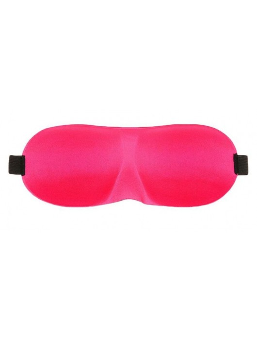 Розовая глухая маска на резинке - Sitabella - купить с доставкой в Новокузнецке