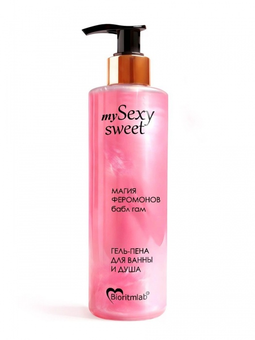 Гель-пена для ванны и душа Sexy Sweet с феромонами и ароматом бабл-гам - 200 мл. -  - Магазин феромонов в Новокузнецке