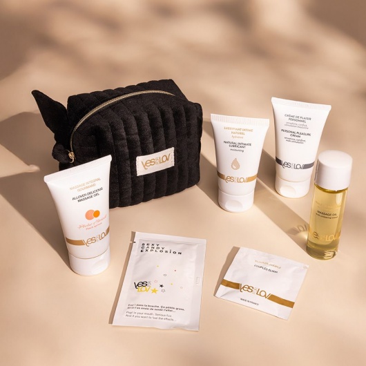 Набор YESforLOV La Trousse Enchantée в черной косметичке - YESforLOV - купить с доставкой в Новокузнецке