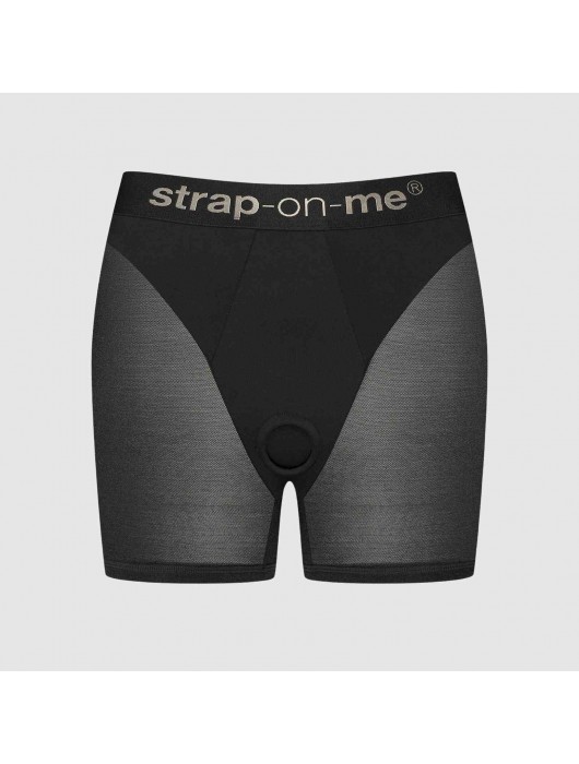 Трусики-шорты для фиксации насадок Strap-on-me Harness Lingerie Halo - size S - Strap-on-me - купить с доставкой в Новокузнецке