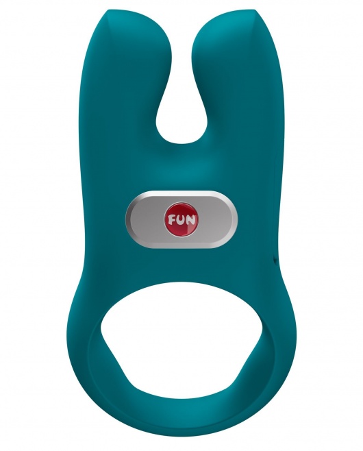 Зеленое эрекционное виброкольцо Nos - Fun Factory - в Новокузнецке купить с доставкой