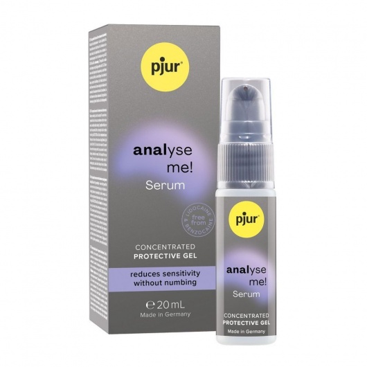 Расслабляющая анальная сыворотка pjur Analyse Me Serum - 20 мл. - Pjur - купить с доставкой в Новокузнецке