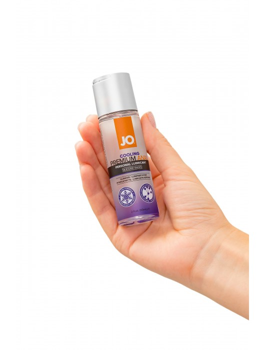 Анальный охлаждающий лубрикант на силиконовой основе JO PREMIUM ANAL COOLING - 60 мл. - System JO - купить с доставкой в Новокузнецке