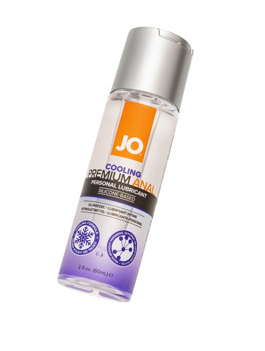 Анальный охлаждающий лубрикант на силиконовой основе JO PREMIUM ANAL COOLING - 60 мл. - System JO - купить с доставкой в Новокузнецке