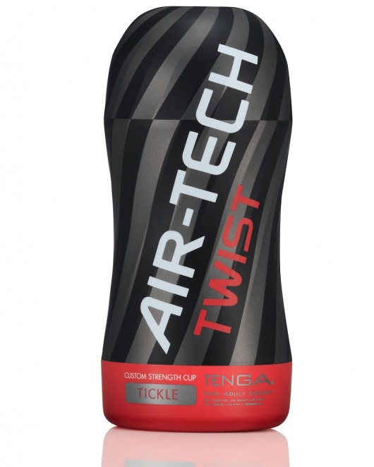 Мастурбатор с регулируемой плотностью обхвата Custom Strength CUP Twist Tickle - Tenga - в Новокузнецке купить с доставкой