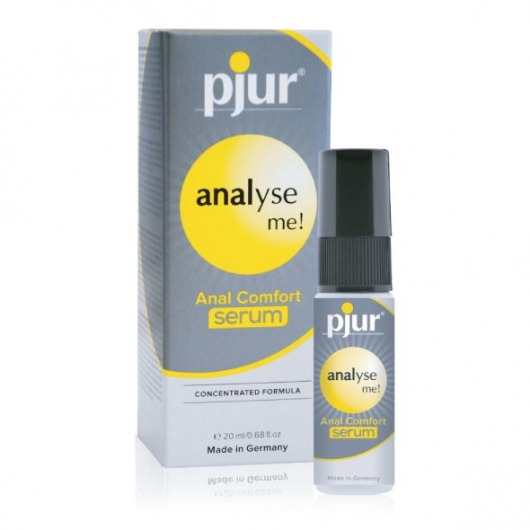 Анальный спрей pjur ANALYSE ME Serum - 20 мл. - Pjur - купить с доставкой в Новокузнецке