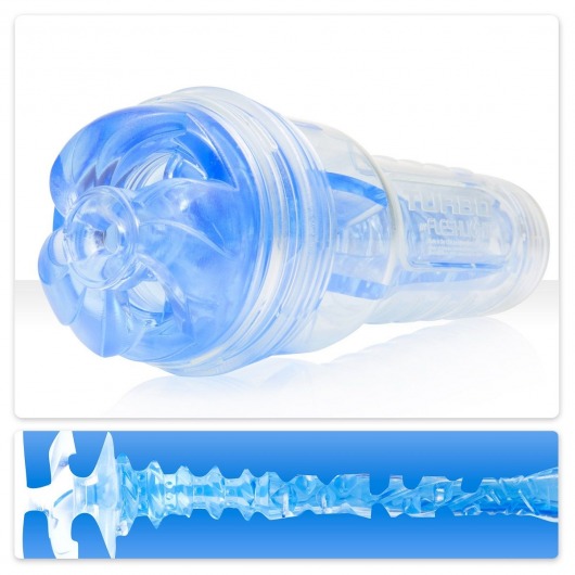 Мастурбатор Fleshlight Turbo - Trust Blue Ice - Fleshlight - в Новокузнецке купить с доставкой