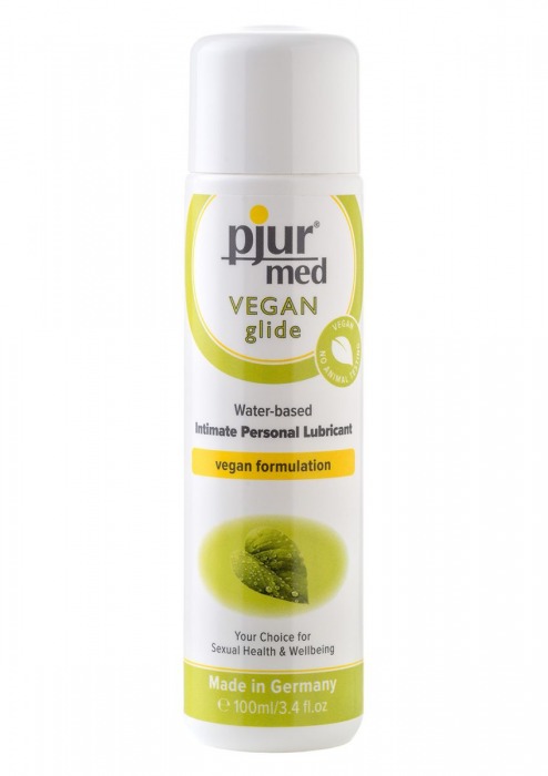 Натуральный лубрикант pjur MED Vegan Gilde - 100 мл. - Pjur - купить с доставкой в Новокузнецке