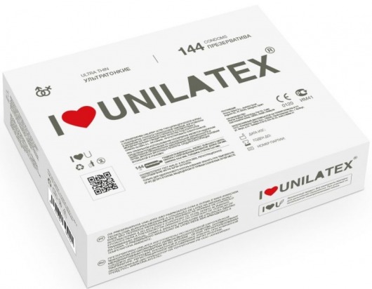 Ультратонкие презервативы Unilatex Ultra Thin - 144 шт. - Unilatex - купить с доставкой в Новокузнецке