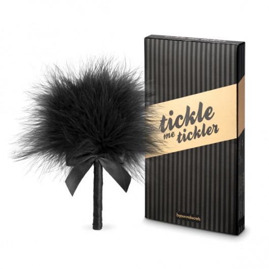 Пуховка для эротических игр Tickle Me Tickler - Bijoux Indiscrets - купить с доставкой в Новокузнецке