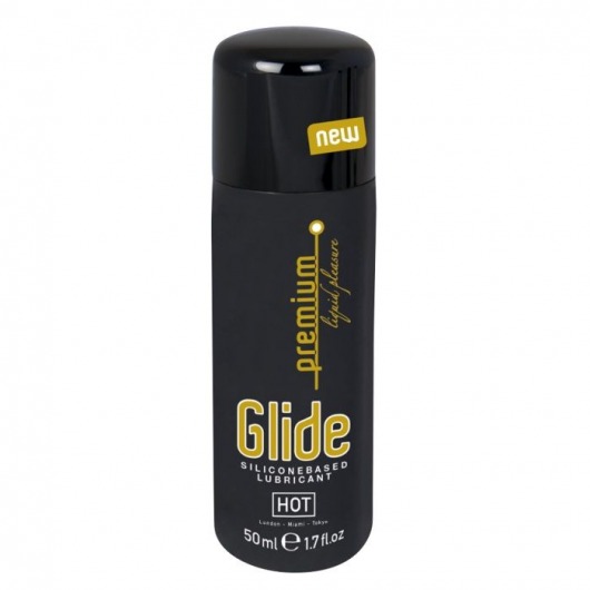 Интимный гель на силиконовой основе Premium Glide - 50 мл. - HOT - купить с доставкой в Новокузнецке