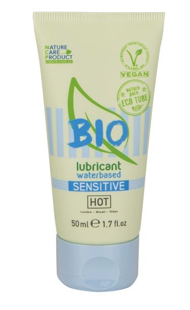 Органический лубрикант для чувствительной кожи Bio Sensitive - 50 мл. - HOT - купить с доставкой в Новокузнецке