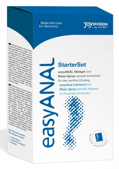 Набор лубрикантов для анального секса easyANAL Starter Set - Joy Division - купить с доставкой в Новокузнецке