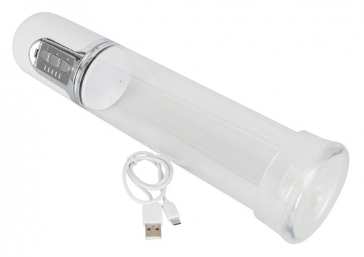 Белая автоматическая вакуумная помпа Mister Boner - Orion - в Новокузнецке купить с доставкой