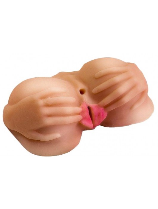 Вагина с виброяйцом на выносным пульте управления вибрацией - LOVETOY (А-Полимер) - в Новокузнецке купить с доставкой