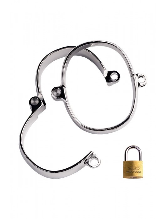 Металлические наручники на замке - ToyFa - купить с доставкой в Новокузнецке