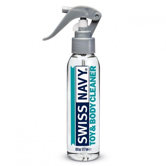 Очищающий спрей для игрушек и тела Swiss Navy Toy   Body Cleaner - 177 мл. - Swiss navy - купить с доставкой в Новокузнецке