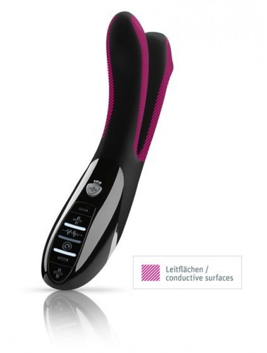 Двойной электростимулятор Tingling Apart - 25 см. - MyStim - купить с доставкой в Новокузнецке