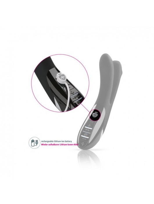 Двойной электростимулятор Tingling Apart - 25 см. - MyStim - купить с доставкой в Новокузнецке