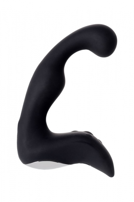 Чёрный изогнутый вибростимулятор простаты Erotist - Erotist Adult Toys - в Новокузнецке купить с доставкой