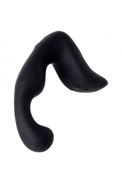 Чёрный изогнутый вибростимулятор простаты Erotist - Erotist Adult Toys - в Новокузнецке купить с доставкой