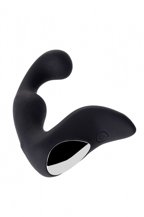 Чёрный изогнутый вибростимулятор простаты Erotist - Erotist Adult Toys - в Новокузнецке купить с доставкой