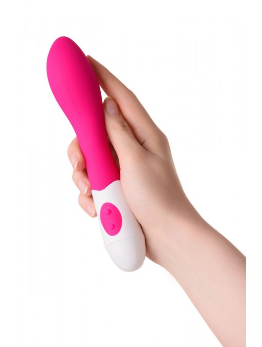 Розовый вибратор A-Toys Mika - 19,8 см. - A-toys