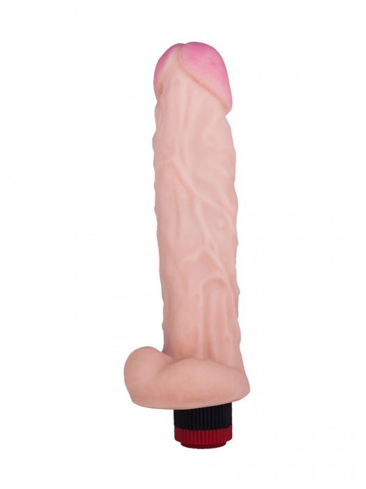 Вибромассажер из киберкожи №51 - 25,5 см. - Джага-Джага