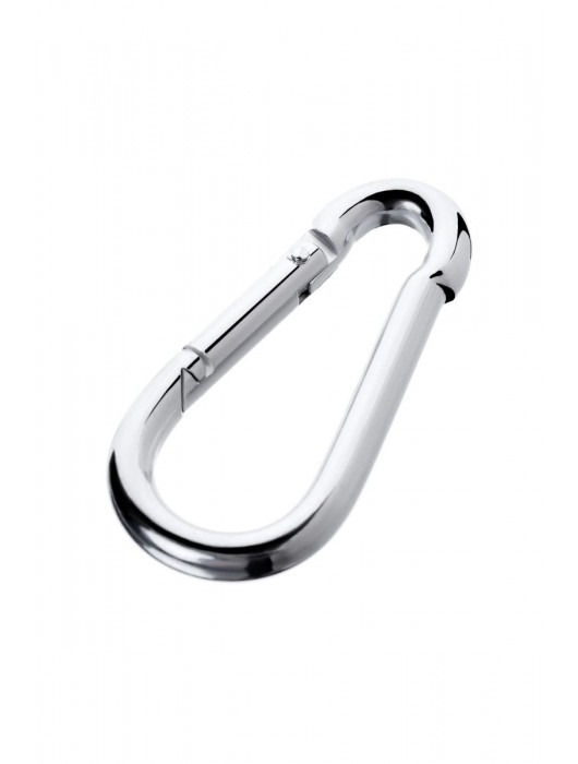 Серебристый карабин TOYFA Metal - ToyFa - купить с доставкой в Новокузнецке