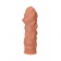 Телесная реалистичная насадка KOKOS Extreme Sleeve 11 с дополнительной стимуляцией - 12,7 см. - KOKOS - в Новокузнецке купить с доставкой