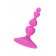 Розовая силиконовая анальная пробка Loverty - 8 см. - ToyFa в Новокузнецке Розовая силиконовая анальная пробка Loverty - 8 см. - ToyFa