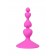 Розовая силиконовая анальная пробка Loverty - 8 см. - ToyFa в Новокузнецке Розовая силиконовая анальная пробка Loverty - 8 см. - ToyFa