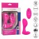 Розовый массажер G-точки Remote G Spot Arouser - 10,75 см. - California Exotic Novelties купить в Новокузнецке с доставкой в Orgasmix.ru Розовый массажер G-точки Remote G Spot Arouser - 10,75 см. - California Exotic Novelties
