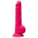 Розовый фаллоимитатор-реалистик Premium Dildo 9,5  Model 3 Premium - 24 см. - Adrien Lastic