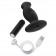 Черный анальный вибромассажёр Silicone Vibrating Prostate Massager 02 - 10,8 см. - Blush Novelties - в Новокузнецке купить с доставкой Черный анальный вибромассажёр Silicone Vibrating Prostate Massager 02 - 10,8 см. - Blush Novelties - в Новокузнецке купить с доставкой