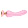 Розовый вибростимулятор SANYA - 18,5 см. - Shunga купить в Новокузнецке с доставкой в Orgasmix.ru Розовый вибростимулятор SANYA - 18,5 см. - Shunga