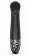 Черный вибратор с функцией электростимуляции Right on Ron - 17 см. - MyStim - купить с доставкой в Новокузнецке