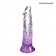 Фиолетовый гибкий фаллоимитатор - 18,5 см. - Erowoman-Eroman купить с доставкой в интернет-магазине Orgasmix в Новокузнецке Фиолетовый гибкий фаллоимитатор - 18,5 см. - Erowoman-Eroman