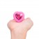 Розовый анальный плаг с кристаллом-сердцем Vibrating Heart Shape Jewel Plug S-M - b-Vibe в Новокузнецке Розовый анальный плаг с кристаллом-сердцем Vibrating Heart Shape Jewel Plug S-M - b-Vibe