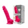 Розовый фаллоимитатор Model 1 с мошонкой - 23 см. - Adrien Lastic купить с доставкой в интернет-магазине Orgasmix в Новокузнецке Розовый фаллоимитатор Model 1 с мошонкой - 23 см. - Adrien Lastic
