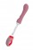 Розовый вибратор для G-стимуляции Rose - 19 см. - ToyFa купить в Новокузнецке с доставкой в Orgasmix.ru Розовый вибратор для G-стимуляции Rose - 19 см. - ToyFa
