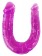 Двухголовый розовый фаллоимитатор - 29,8 см. - Baile купить с доставкой в интернет-магазине Orgasmix в Новокузнецке Двухголовый розовый фаллоимитатор - 29,8 см. - Baile