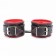 Оковы на ноги с красным подкладом - БДСМ Арсенал - купить с доставкой в Новокузнецке