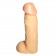 Насадка-фаллос телесного цвета - 17 см. - Джага-Джага купить в Новокузнецке с доставкой в Orgasmix.ru Насадка-фаллос телесного цвета - 17 см. - Джага-Джага - купить с доставкой в Новокузнецке
