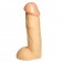 Насадка-фаллос телесного цвета - 17 см. - Джага-Джага купить в Новокузнецке с доставкой в Orgasmix.ru Насадка-фаллос телесного цвета - 17 см. - Джага-Джага - купить с доставкой в Новокузнецке