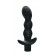 Чёрный анальный вибромассажёр Naughty - 14,5 см. - Lola Games в Новокузнецке Чёрный анальный вибромассажёр Naughty - 14,5 см. - Lola Games