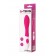 Розовый вибратор A-Toys Mika - 19,8 см. - A-toys