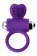Фиолетовое виброкольцо с ресничками JOS PERY - JOS - в Новокузнецке купить с доставкой Фиолетовое виброкольцо с ресничками JOS PERY - JOS - в Новокузнецке купить с доставкой